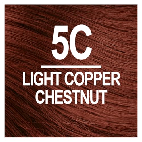Naturtint 5C Light Copper Chestnut Permanent Hair Color (Pack of 6), Ammonia Free, Vegan, Cruelty Free, up to 100% Gray Coverage, Long Lasting Results (Packaging may vary)