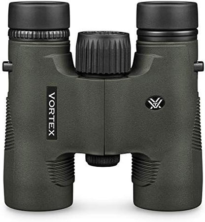 Vortex Optics Diamondback HD 10x28 Binoculars - HD Optical System, Non-slip Grip, Waterproof, Fogproof, Shockproof, Included Carry Case - Unlimited, Unconditional Warranty