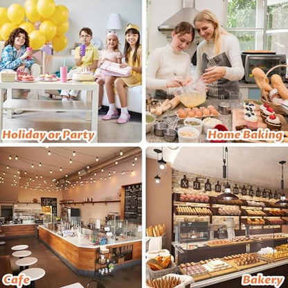 102 Pcs Bread Bags for Homemade Bread, Sourdough Paper Bags With Window, 50% Thicker 13.7x8.2x3.7in, A Large Bakery Bag Used for Storage Sourdough & Snacks, 110 Cute Sealing Stickers With Ties