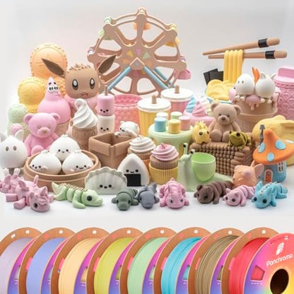 Polymaker Panchroma Matte PLA Filament, Matte Pastel Peach 1.75mm 1kg 3D Printing Filament, Formerly Polyterra Matte 3D Printer PLA Filament, Fit Most FDM 3D Printers, 1kg Spool (2.2lbs)