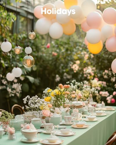 Pureegg Plastic Table Cloth Disposable 8 Pack, 54 x 108 Inch Table Cloths, Easter Party, Decorative Tablecloths, Rectangle, Light, Pastel Plastic Cover, Leakproof & Sturdy, Sage Green