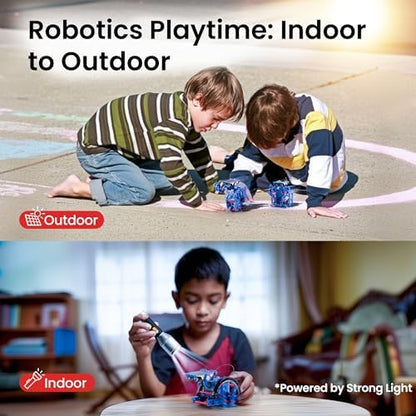 Sillbird Solar Robot Building Kit STEM Gift for Boys Aged 8-12, 12-in-1 DIY Science Educational Robotic Toys for Kids Teens Birthday, Powered by The Sun with 190 Pieces