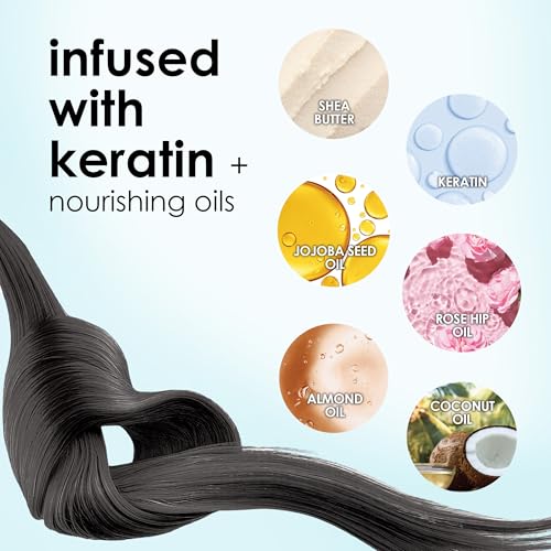 Keracolor Color + Clenditioner 3-in-1 Color-Depositing Conditioner, Gently Cleanses & Conditions, Semi-Permanent Hair Color, 23 Shades, 12 Fl Oz