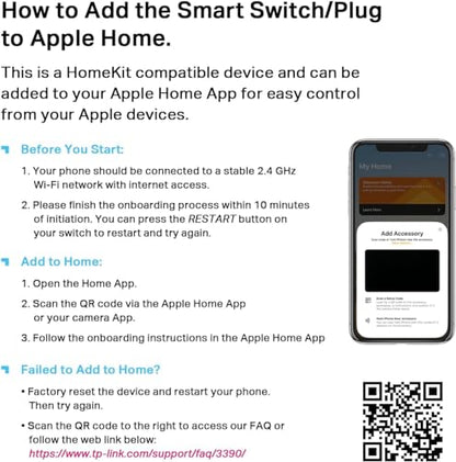 Kasa Smart Plug Mini 15A, Apple HomeKit Supported, Smart Outlet Works with Siri, Alexa & Google Home, UL Certified, App Control, Scheduling, Timer, 2.4G WiFi Only, 2 Count (Pack of 1) (EP25P2), White