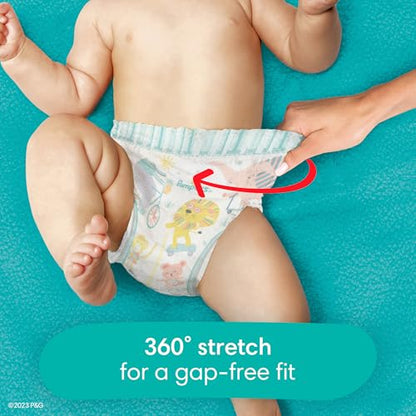 Pampers Diapers - Cruisers 360 - Size 6, 104 Count, Babyproof up to 100% Leakproof Pull-On Diaper