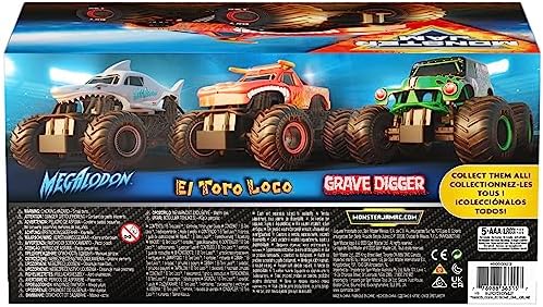 Monster Jam, Official El Toro Loco Remote Control Monster Truck for Boys and Girls, 1:24 Scale, 2.4 GHz, Kids Toys for Ages 4 and Up