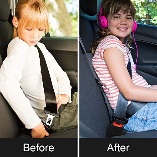 Morlike Silicone Buckle Holder Booster (Black, 3 Pack)