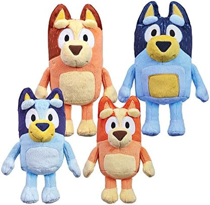 Bluey Heeler Family Plush Set 4 Plush 7-8" Figures | Amazon Exclusive