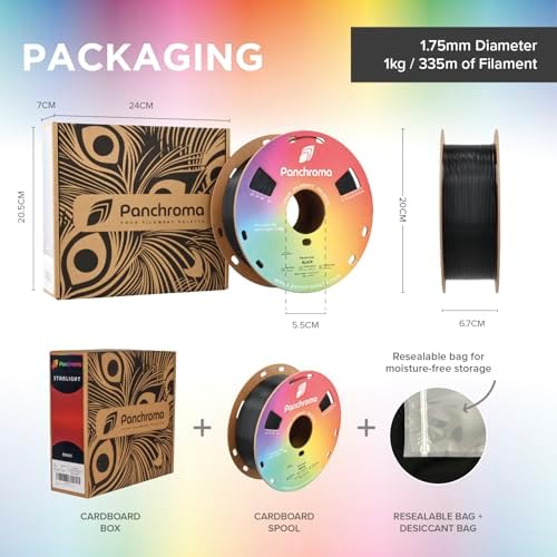 Polymaker Panchroma Matte PLA Filament, Matte Pastel Peach 1.75mm 1kg 3D Printing Filament, Formerly Polyterra Matte 3D Printer PLA Filament, Fit Most FDM 3D Printers, 1kg Spool (2.2lbs)