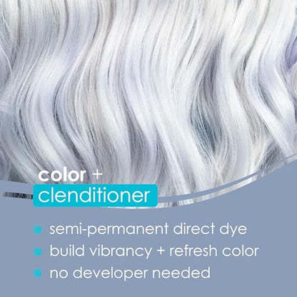 Keracolor Color + Clenditioner 3-in-1 Color-Depositing Conditioner, Gently Cleanses & Conditions, Semi-Permanent Hair Color, 23 Shades, 12 Fl Oz