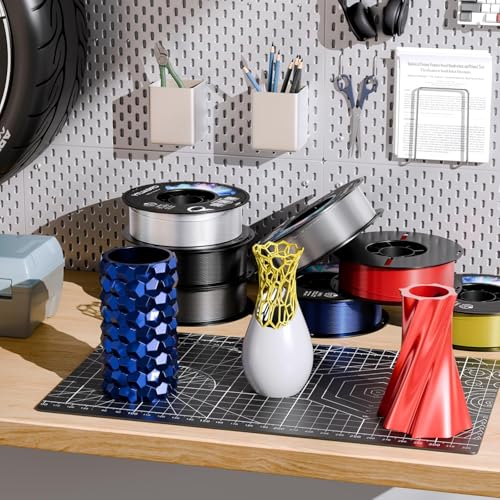 Official Creality PETG 3D Printer Filament 1.75mm 1KG (2.2lbs), High Precision Strong Toughness, Odorless Better Flow Moistureproof 3D Printing Ender Filament, Clear Green