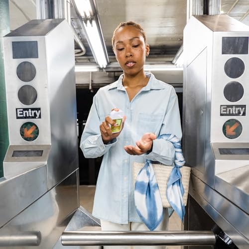 Touchland Power Mist Hydrating Hand Sanitizer Spray, DYE FREE Trio Set (Rainwater, Unscented, Beach Coco), 1 FL. OZ. Travel Size (Set of 3)