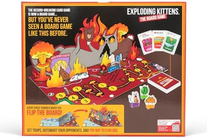 Exploding Kittens: The Board Game - The Action Packed Party Game to Celebrate 10th Birthday - 2-6 Players Aged 7+ - Great for Adults, Teens, Collectors, Kids