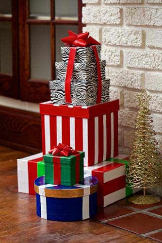 Duck Color Duct Tape Project Pack, 3-Roll, 1.88 Inches x 30 Yards, 90 Yards Total, Red, 3-Rolls (242911)