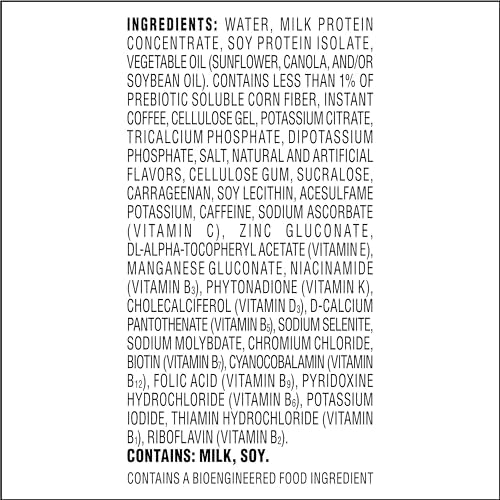 Atkins Café Caramel Iced Coffee Flavored Protein Shake, High Protein Shake, Low Glycemic, Low Carb and Low Sugar, Keto Friendly, Gluten Free, 12 Count