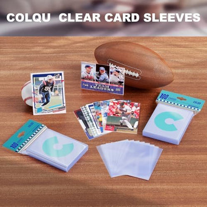 10000ct Card Sleeves for Trading Cards, Clear Penny Sleeves, Baseball Card Sleeve, Soft Sports Card Sleeve, Plastic Card Protector Fit for MTG Game Card Standard Cards