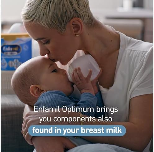 Enfamil Optimum Baby Formula, Our Closest Formula to Breast Milk, Immune-Supporting Lactoferrin also found in Breast Milk, Brain-Building DHA, 20.5 Oz