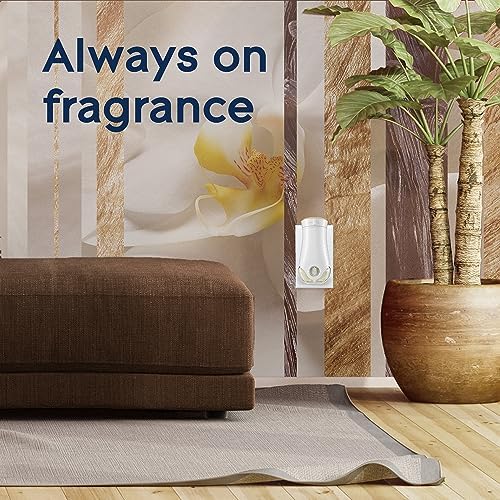Glade PlugIns Refills Air Freshener, Sheer Vanilla Embrace, Scented and Essential Oils for Home and Bathroom, 0.67 Fl Oz, 10 Count