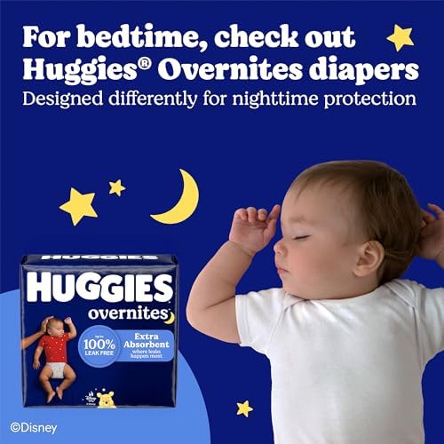 Huggies Size 4 Diapers, Skin Essentials Baby Diapers, Size 4 (22-37 lbs), 150 Count (6 Packs of 25), Packaging May Vary