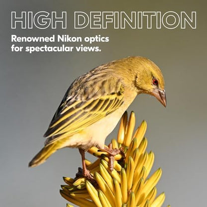 Nikon PROSTAFF P3 8x30 Binocular | Waterproof, fogproof, Rubber-Armored Compact Binocular, Wide Field of View & Long Eye Relief | Official Nikon USA Model