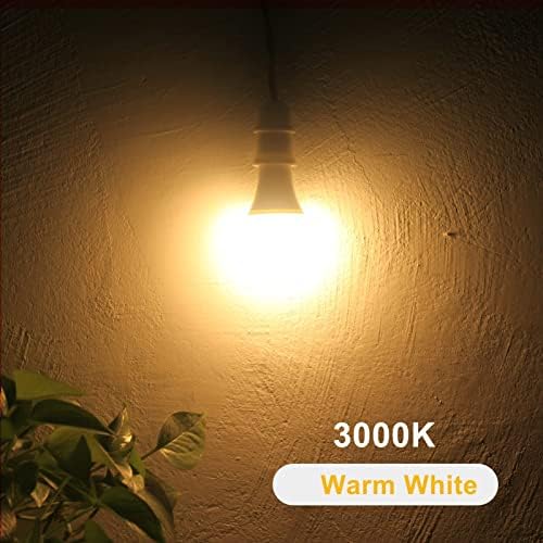 Dusk to Dawn LED Light Bulbs Outdoor, Automatic On/Off, 60W Equivalent, Warm White 3000K, Energy Efficient 9.5W, 850 Lumen, A19, E26 Base, 4-Pack, HQ-H009
