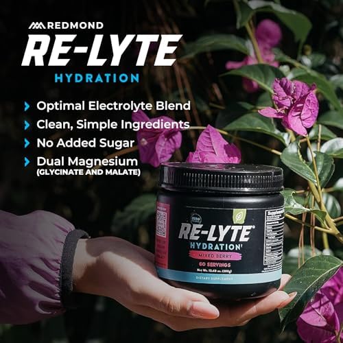 REDMOND Re-Lyte Hydration Electrolyte Powder Mix (Mixed Berry)