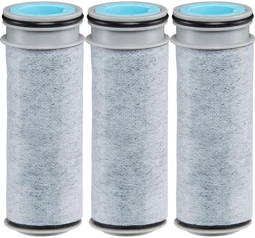 Brita Stream Water Filter Replacements for Stream Pitchers and Dispensers, Lasts 2 Months, Reduces Chlorine Taste and Odor, 3 Count