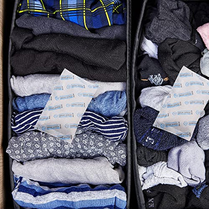 Silica Gel Packets, 20 Gram 90 Packs Dessicant Packets for Storage, Pure and Safe Silica Gel Desiccant Packs, Humidity Packs