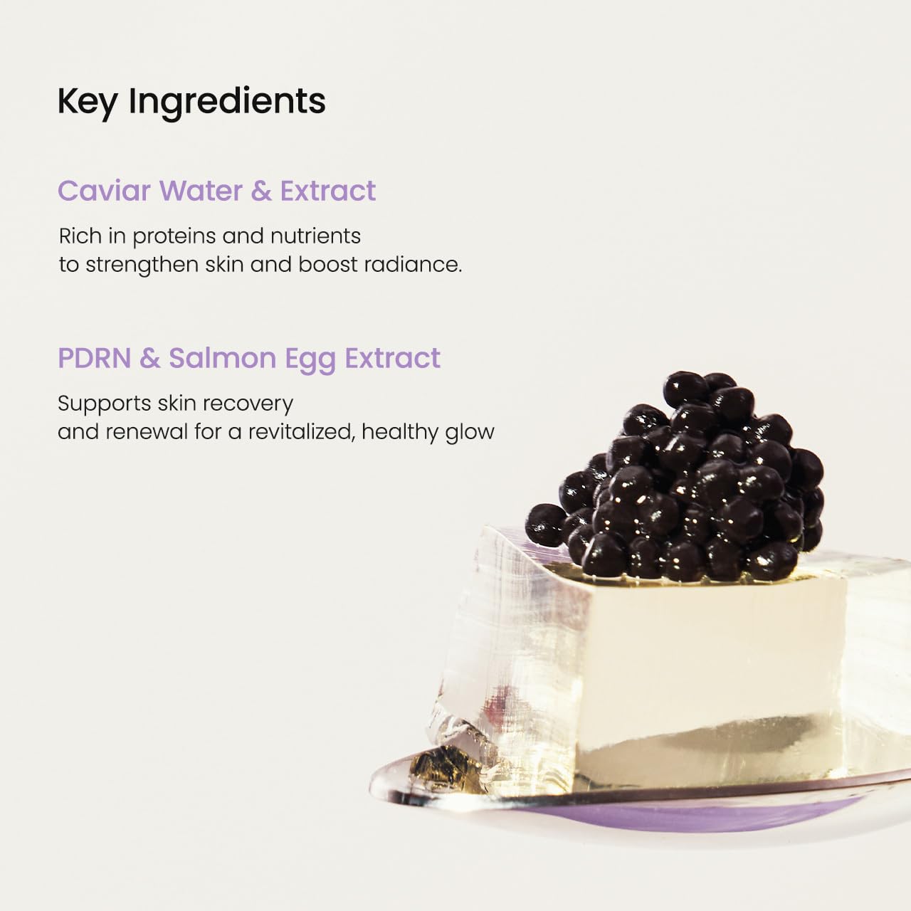 BIODANCE Rejuvenating Caviar PDRN Real Deep Mask, Overnight Hydrogel Mask, Skin Firming & Radiance Boost, Enhancing Recovery for All Skin Types, 1.19oz(34g) x 4ea