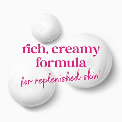 Dove Body Wash 4 Count for 24hr Lotion-Soft Skin Replenish Dragon Fruit and Coconut Cream Moisturizing Skin Cleanser with No Sulfates No Parabens