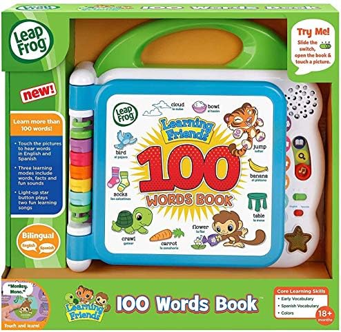 LeapFrog Learning Friends 100 Words Book, Green