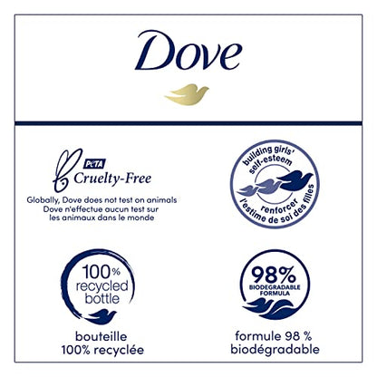 Dove Body Wash Glowing Mango & Almond Butter 4 Count for Renewed, Healthy-Looking Skin Gentle Skin Cleanser with 24hr Renewing MicroMoisture 20 oz