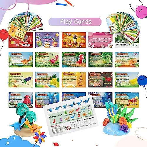 Air Dry Clay 42 Colors, Modeling Clay for Kids, DIY Model Magic Clay, Molding Clay Kit with Sculpting Tools, Non-Sticky Soft and Super Light, Arts and Crafts Gift for Boys Girls Kids.