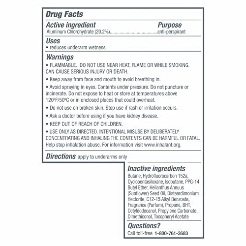 Dove Advanced Care Invisible Dry Spray Antiperspirant Deodorant No White Marks on 100 Colors Sheer Fresh 48-Hour Sweat and Odor Protecting Deodorant for Women 3.8 oz, Pack of 12