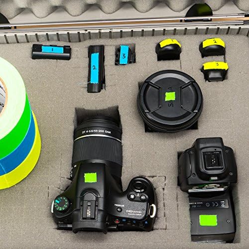 Gaffer Power Real Professional Gaffer Tape, Made in The USA, Heavy Duty Gaffers Tape, Non-Reflective, Multipurpose. 2 Inches x 30 Yards, Sunshine Yellow. More Effecient Than Yellow Duct Tape