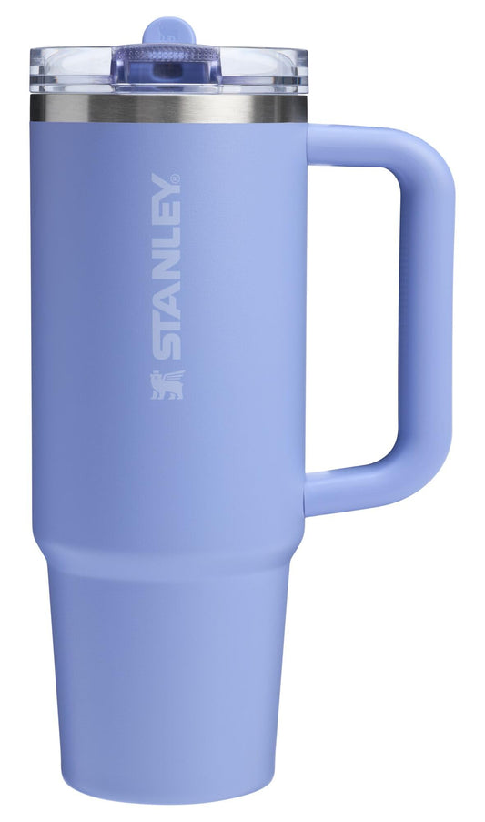 Stanley Quencher ProTour Flip Straw Tumbler with Leakproof Lid 30 oz | Built-In Straw and Handle | Cup Holder Compatible for Travel | Insulated Stainless Steel Cup | BPA-Free | Hydrangea