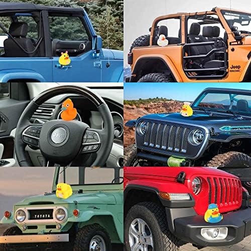 Rubber Ducks in Bulk,Assortment Duckies for Jeep Ducking Floater Duck Bath Toys Party Favors (100-Pack)