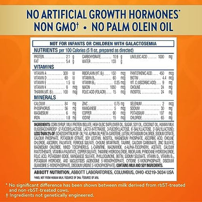 Similac 360 Total Care Sensitive Infant Formula for Fussiness & Gas Due to Lactose Sensitivity, Has 5 HMO Prebiotics, Non-GMO, Baby Formula Powder, 20.1-oz Tub