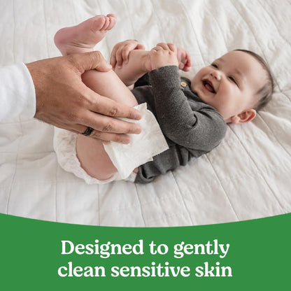 Huggies Natural Care Sensitive Baby Wipes, Unscented, Hypoallergenic, 99% Purified Water, 3 Refill Packs (528 Wipes Total)