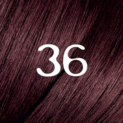 L'Oreal Paris Feria Multi-Faceted Shimmering Permanent Hair Color, Chocolate Cherry, Hair Dye Kit, Pack of 2