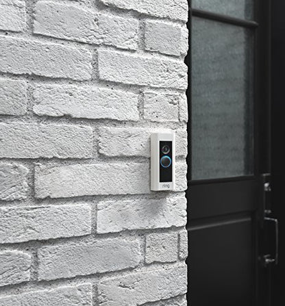 Like-New Ring Wired Doorbell Plus (Video Doorbell Pro) – Upgraded, with added security features and a sleek design (existing doorbell wiring required)