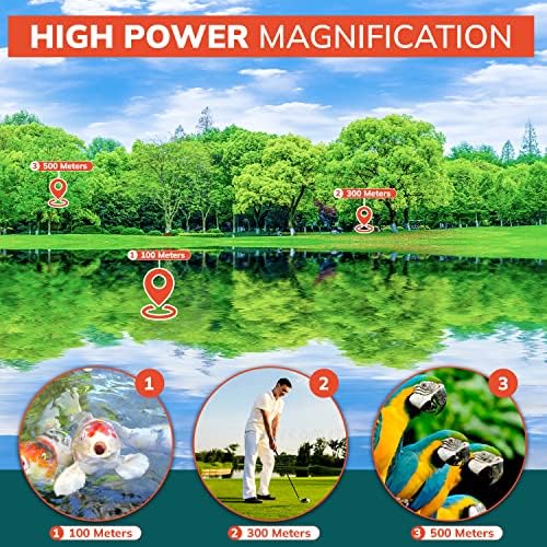 Authentic ROXANT Grip Scope High Definition Wide View Monoculars for Adults High Powered - with Retractable Eyepiece & Fully Multi Coated Optical Glass Lens + Bak4 Prism starscope monocular Telescope