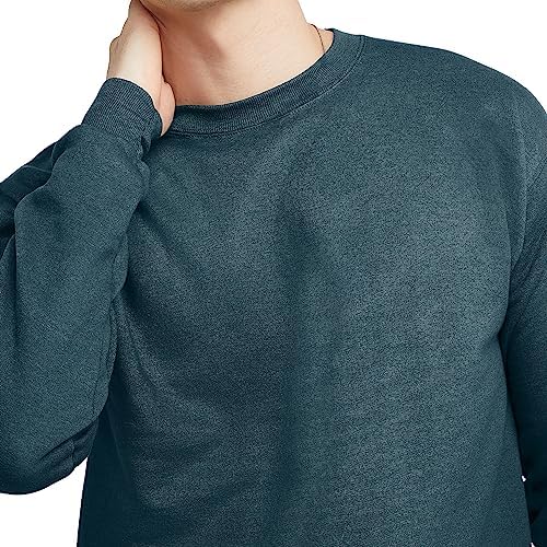 Hanes Men's EcoSmart Fleece, Pullover Crewneck Sweatshirt, 1 or 2 Pack