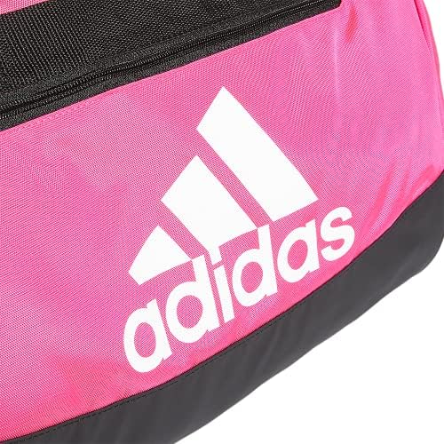 adidas Unisex Defender 4.0 Gym Duffel Bag for Men and Women, Team Shock Pink, Medium (66L)