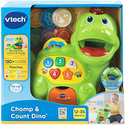 VTech Chomp and Count Dino, Green