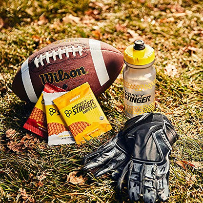 Honey Stinger Organic Mini Honey Waffles, Energy Stroopwafel for Exercise, Endurance and Performance, Sports Nutrition for Home & Gym, Pre and Post Workout, 5 Bags, 26.5 Ounce