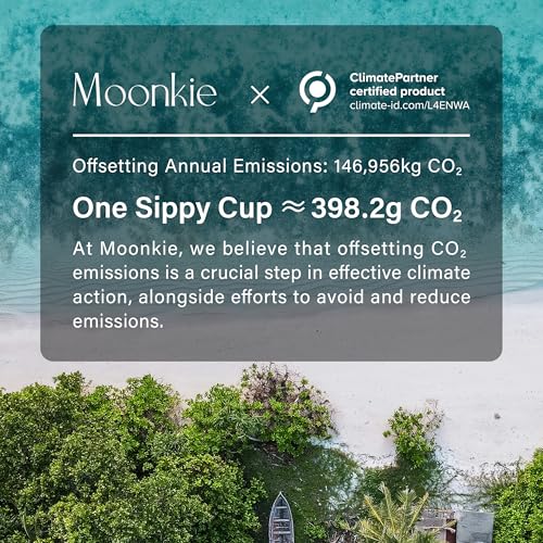 Moonkie Silicone Baby Sippy Cups | 3 Stages Training Cup Straw Cup for Infants Toddlers and Kid | 4 oz 2Pack