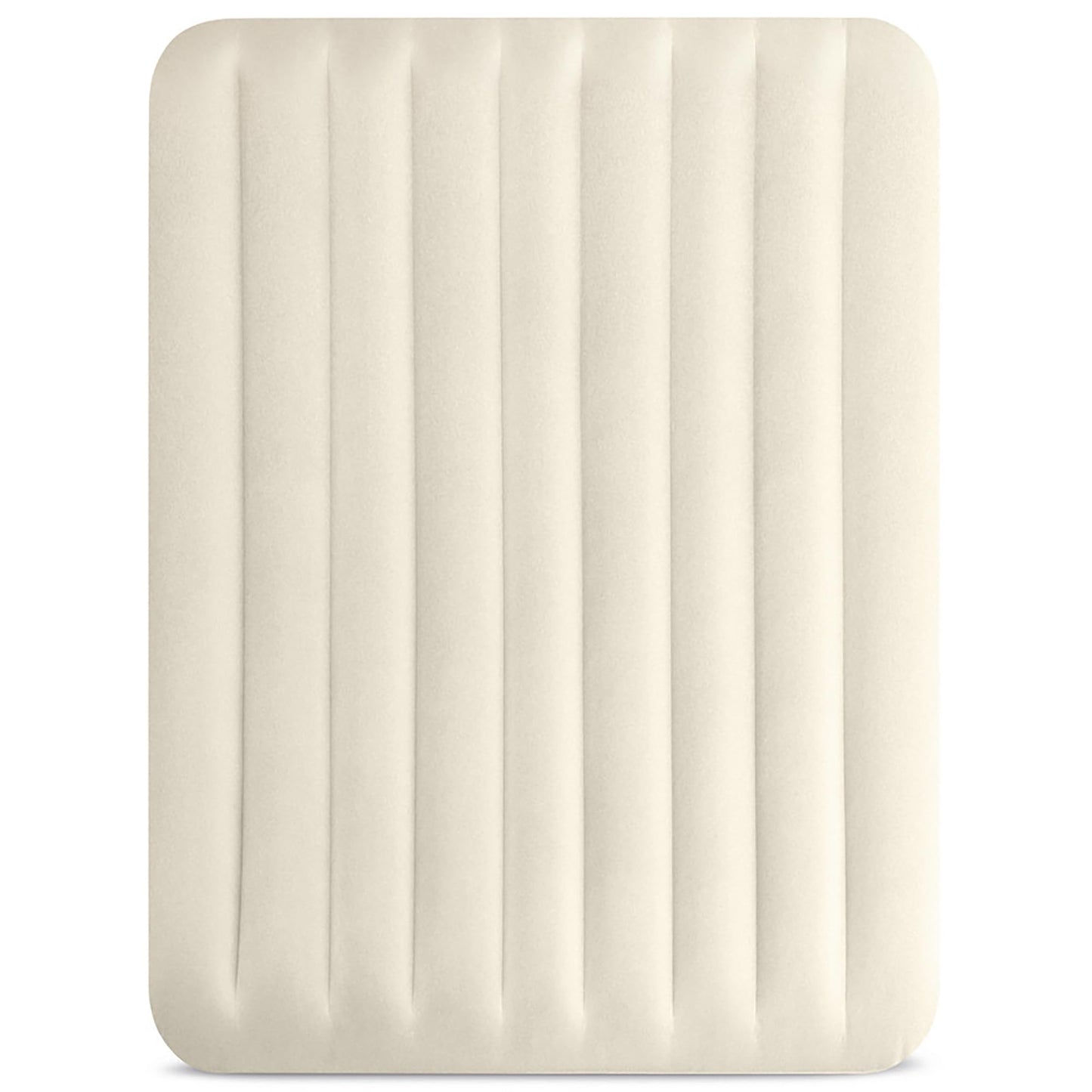 Intex 64103E Dura-Beam Standard Single-High Air Mattress: Fiber-Tech - Queen Size - 10in Bed Height - 600lb Weight Capacity - Pump Sold Separately