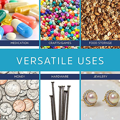 GPI Case of 1000 2" x 3" CLEAR PLASTIC RECLOSABLE ZIP BAGS - Bulk 2 mil Thick Strong & Durable Poly Baggies With Resealable Zipper Top Lock & write-on white block, for labeling, packaging & Storage.