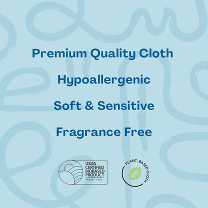 Hello Bello Extra Gentle Unscented Baby Wipes, Plant Based, Made with 99% Water and Aloe for Babies and Kids, 1080 Count